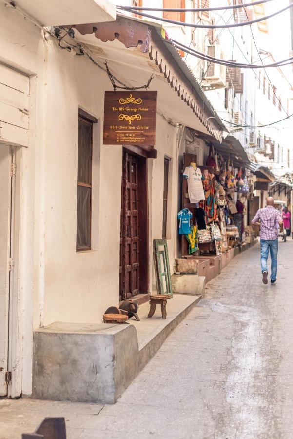 The 189 Gizenga House, Zanzibar Exterior foto